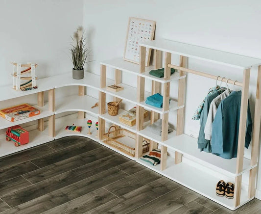 montessori nursery storage