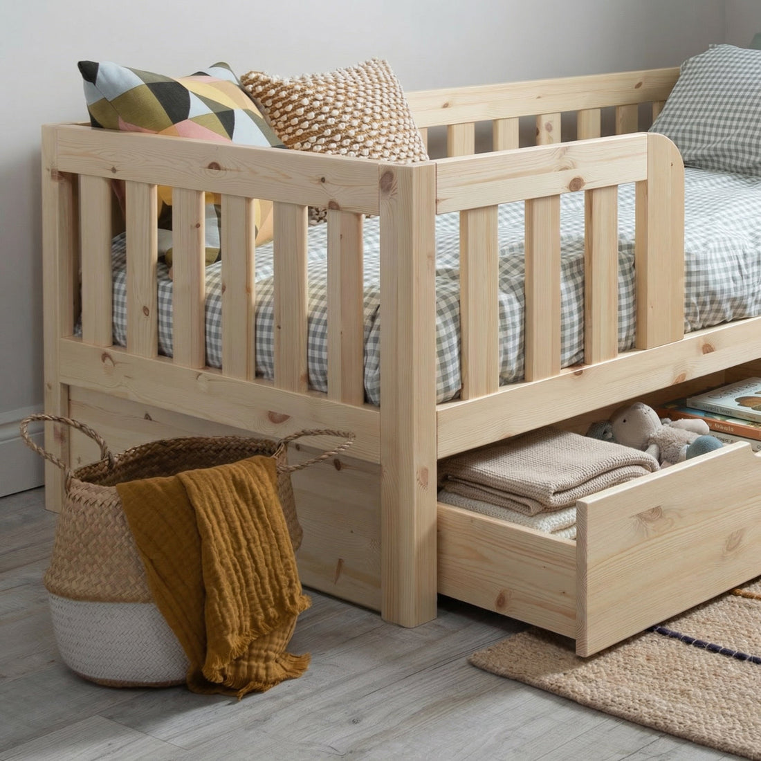 Best Bedroom Storage Solutions for Children Sharing a Room - Transition Under Bed Drawers Only