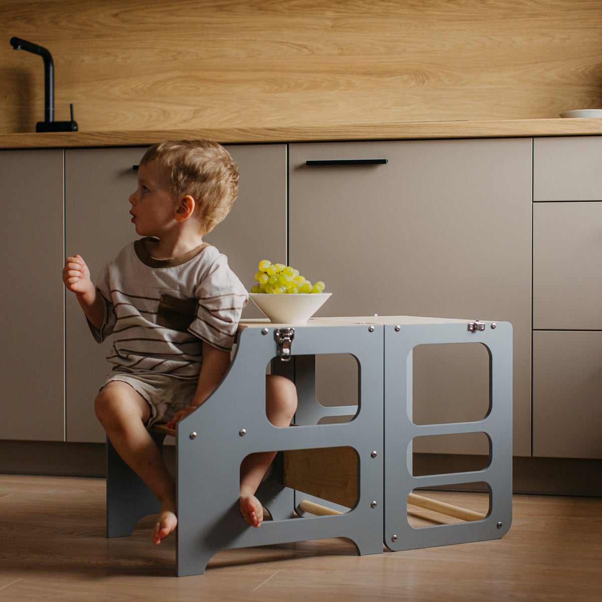 2 in 1 Learning Tower & Play Table - Kids