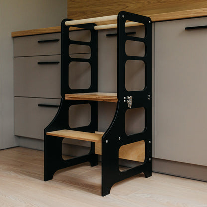 2-in-1 Lernturm &amp; Spieltisch