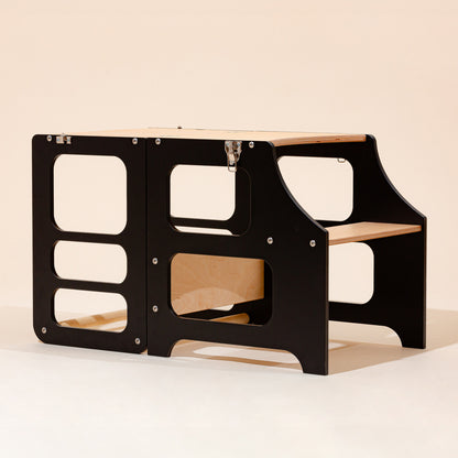 2-in-1 Lernturm &amp; Spieltisch