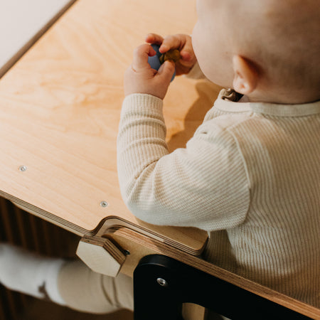 3-in-1 Lernturm & Hochstuhl