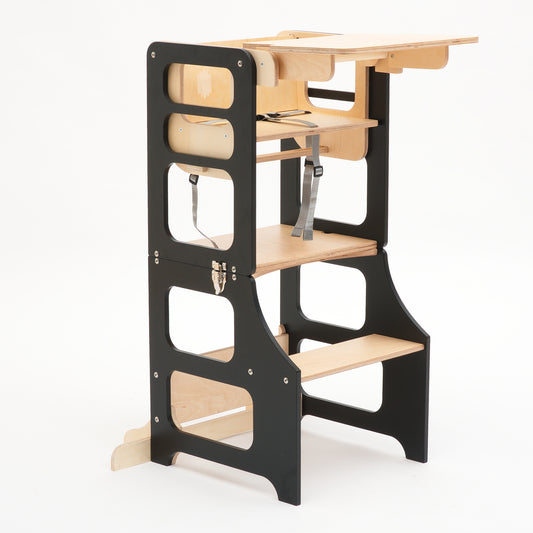 Sperrholz &amp; schwarze Farbe