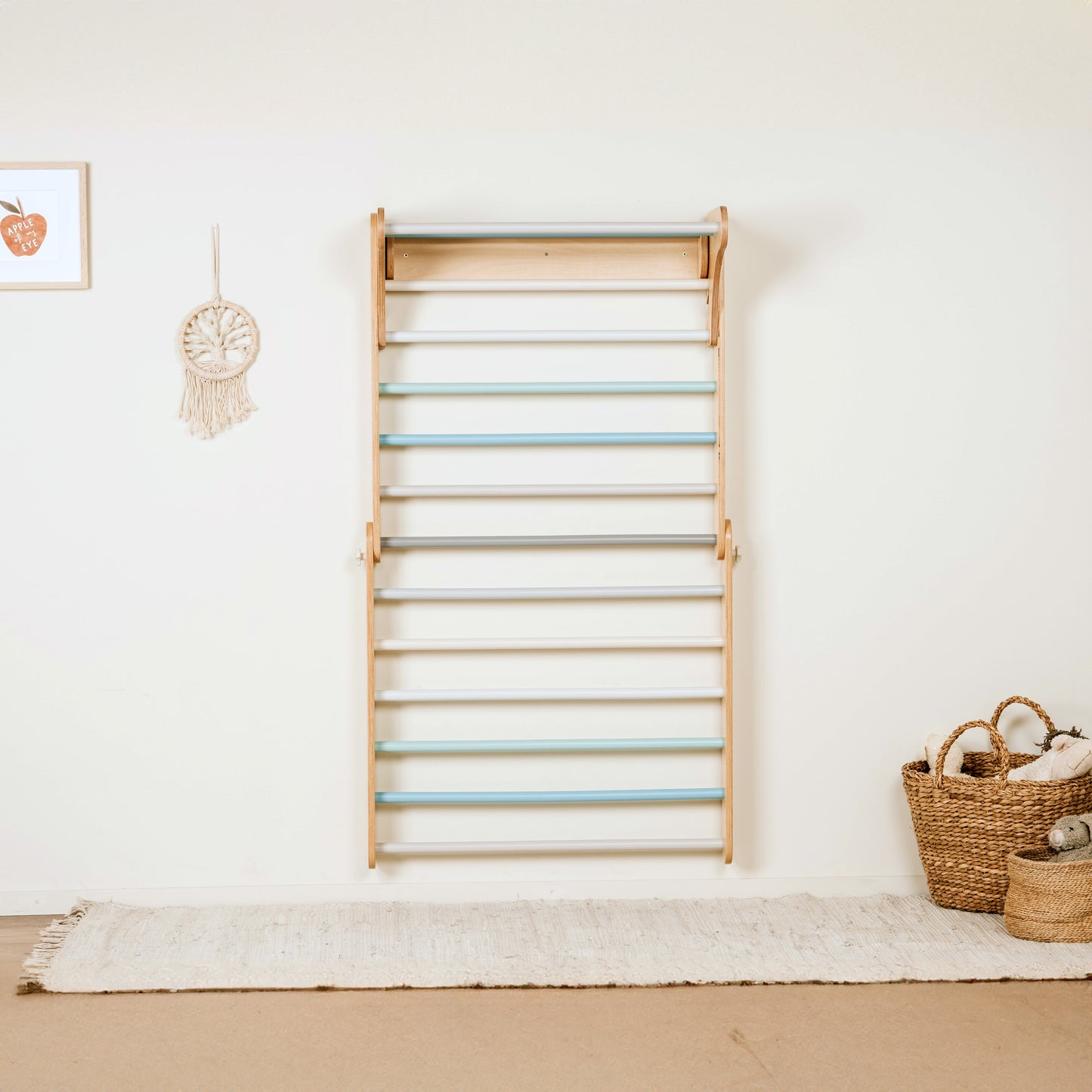 Pikler Dreieck & Sprossenwand 2-in-1 Klettergerüst