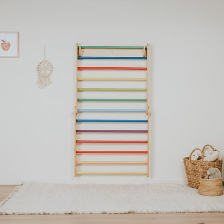 Pikler Dreieck & Sprossenwand 2-in-1 Klettergerüst