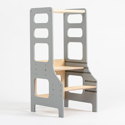 Höhenverstellbarer Lernturm