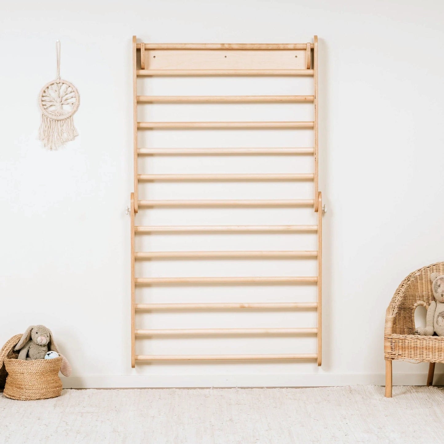 Pikler Dreieck & Sprossenwand 2-in-1 Klettergerüst