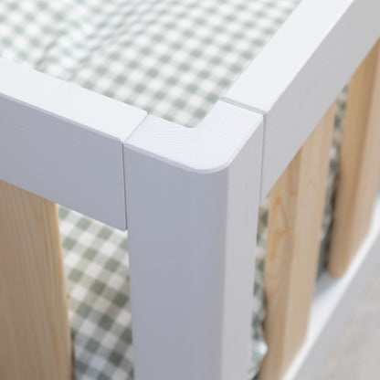 Roomix Übergangs-Kleinkindbett Weiß