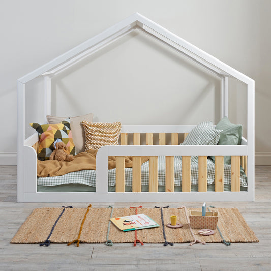 Roomix Transition Umbaubares Hausbett Weiß