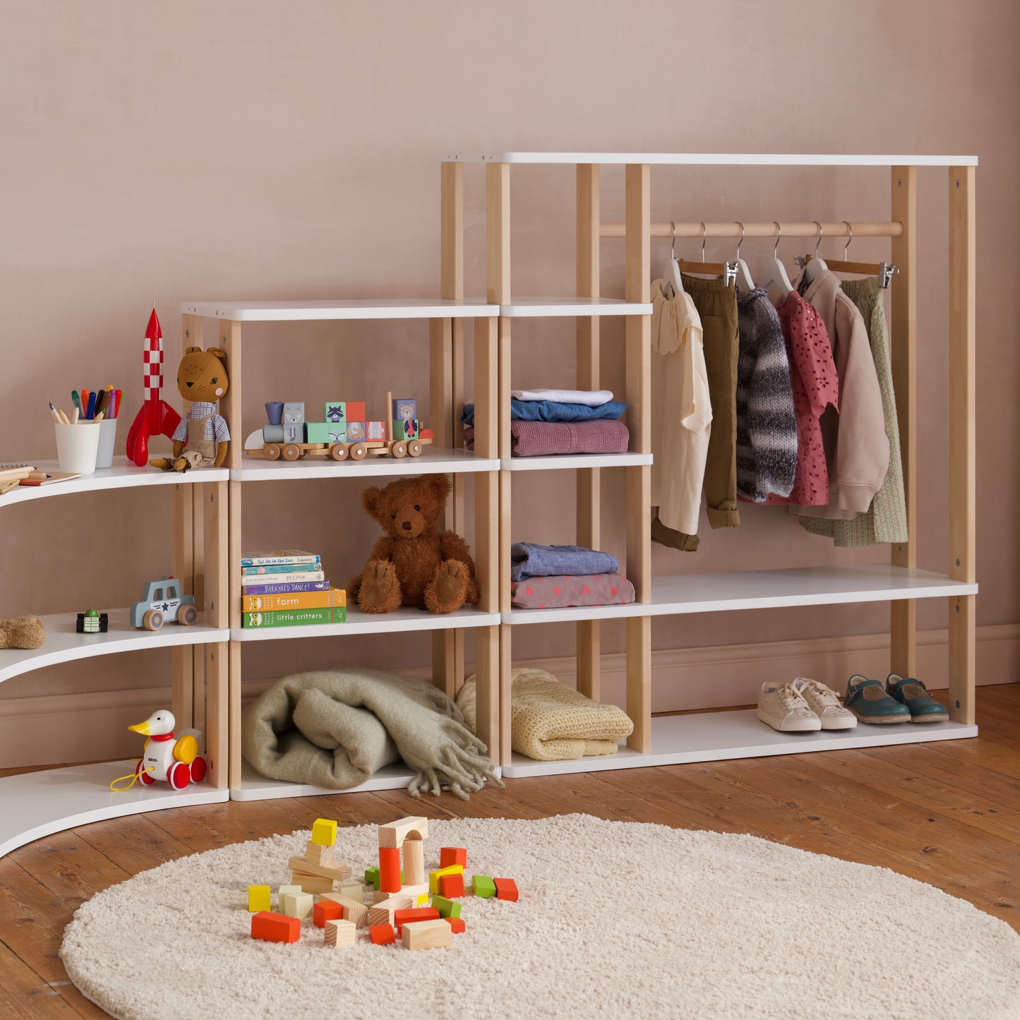 Montessori-Kindergarderobe