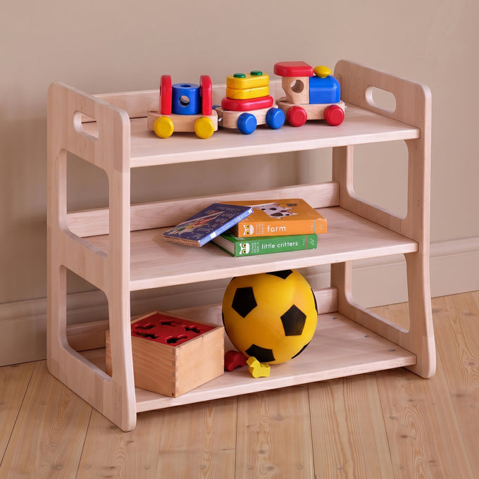 Montessori-Spielzeugaufbewahrung