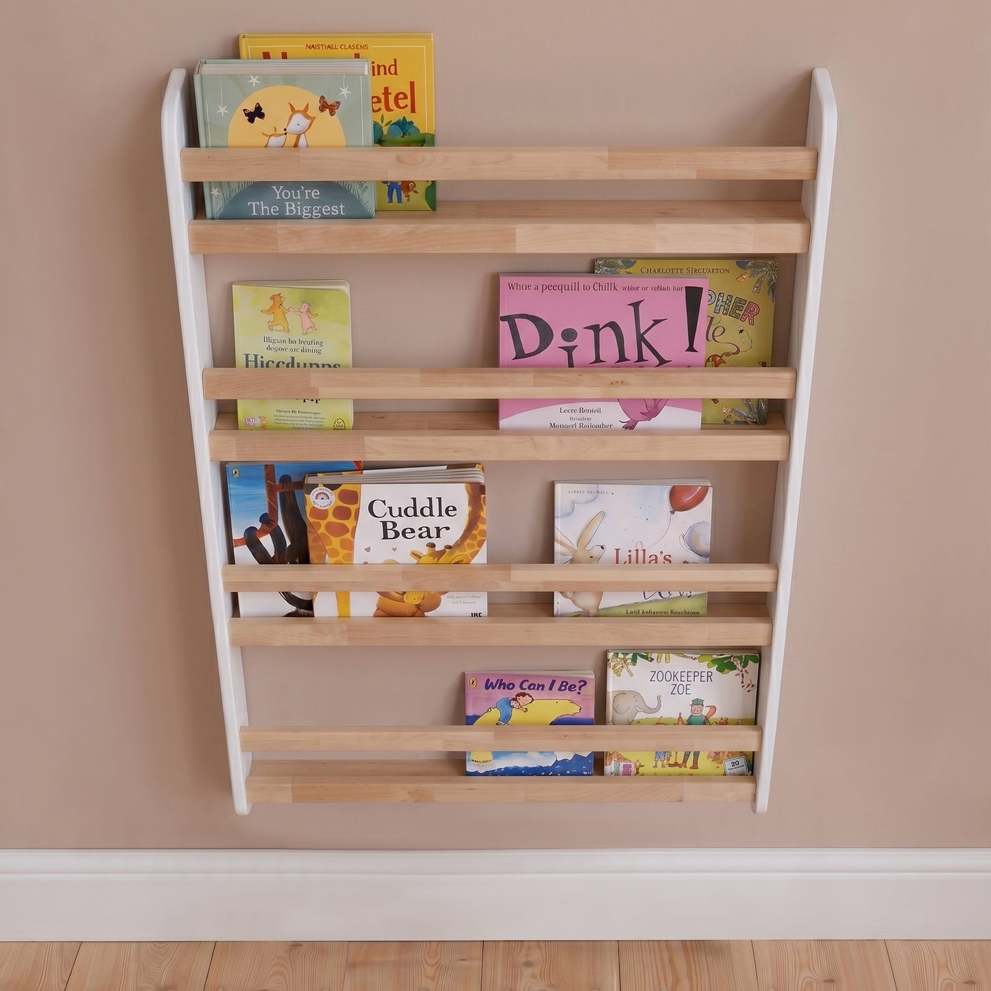 Montessori Bookshelf Wall Mounted – view 4