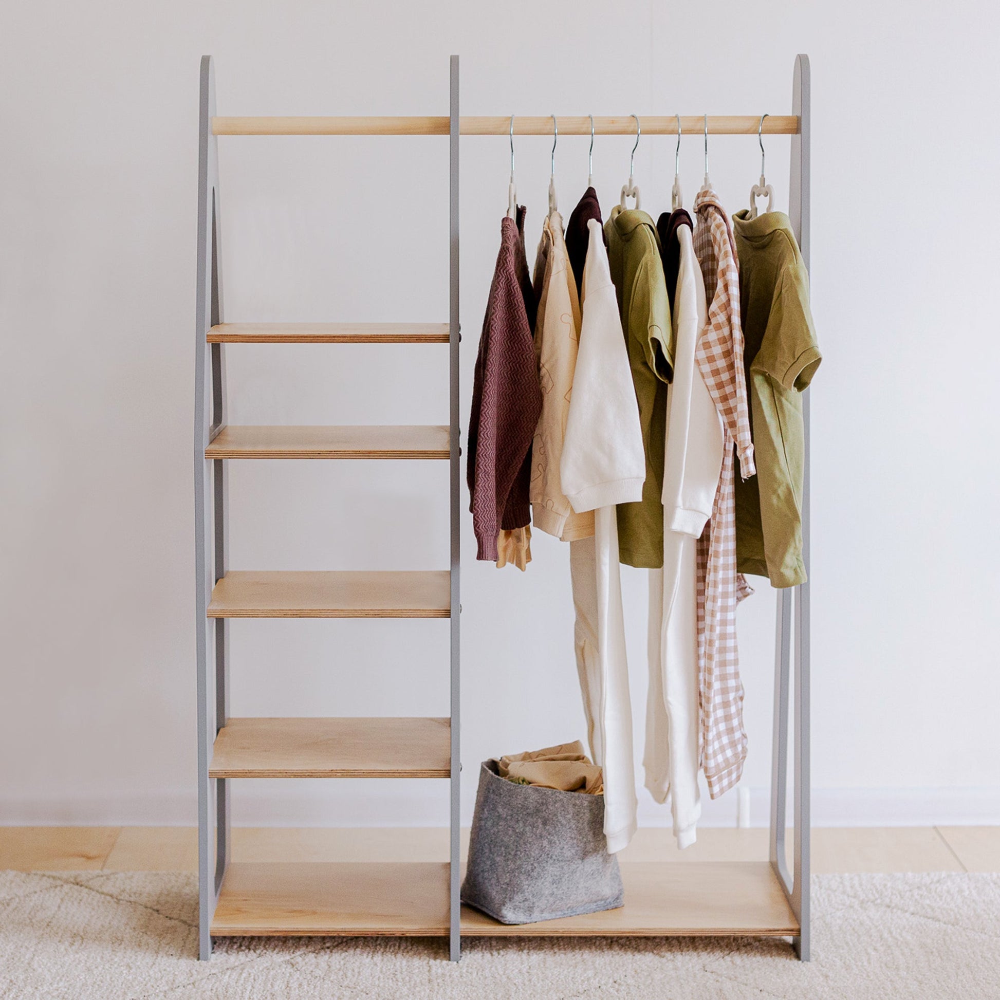 Kids Hanging Storage with shelf or drawers - Kids