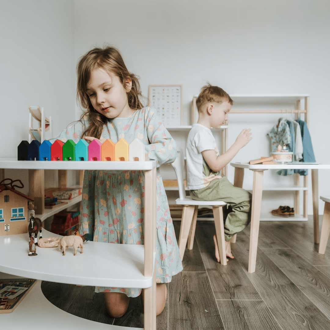 Montessori Arc Shelves - Kids