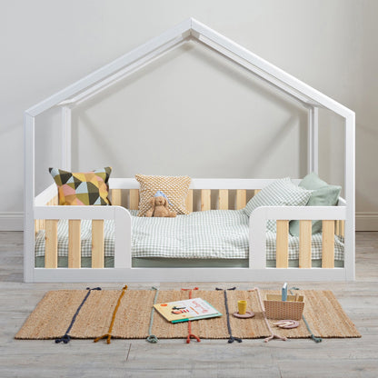 Roomix Transition Convertible House Bed White - Roomix Beds
