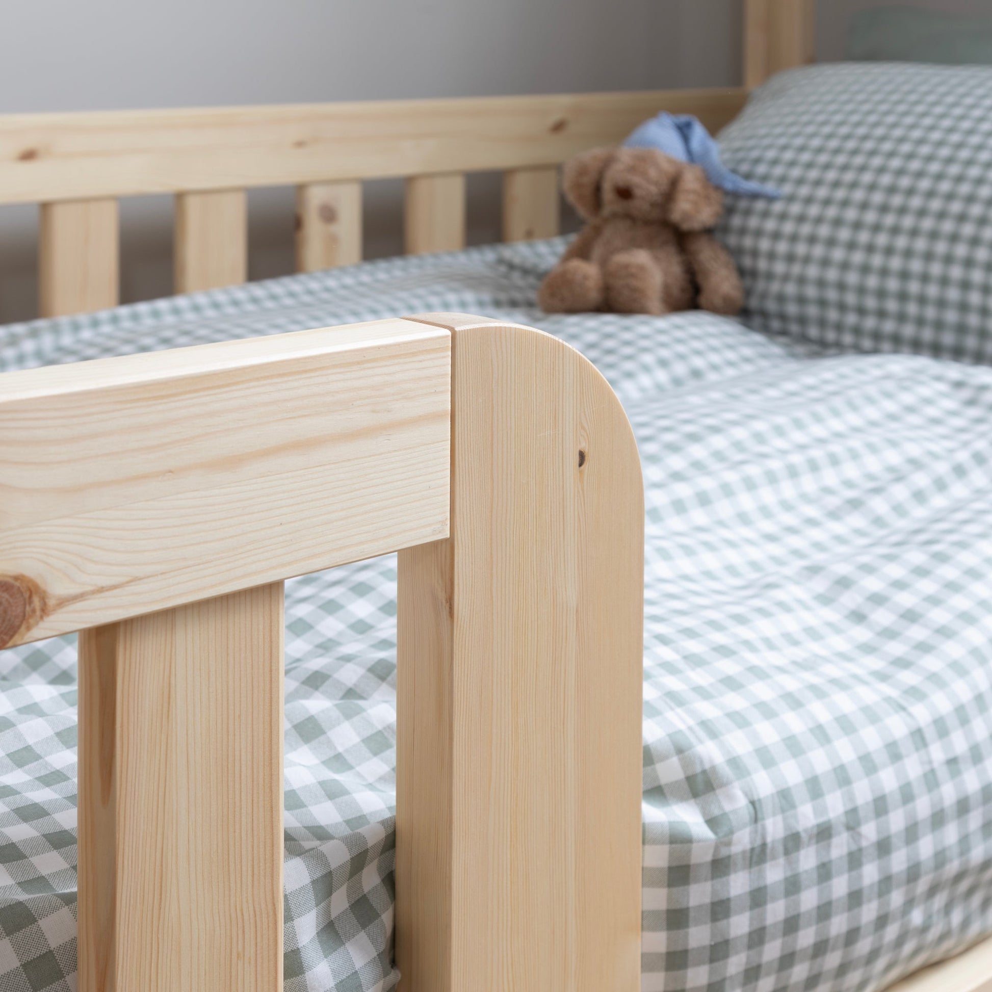 Roomix Transition Elevated House Bed Natural - Roomix Beds