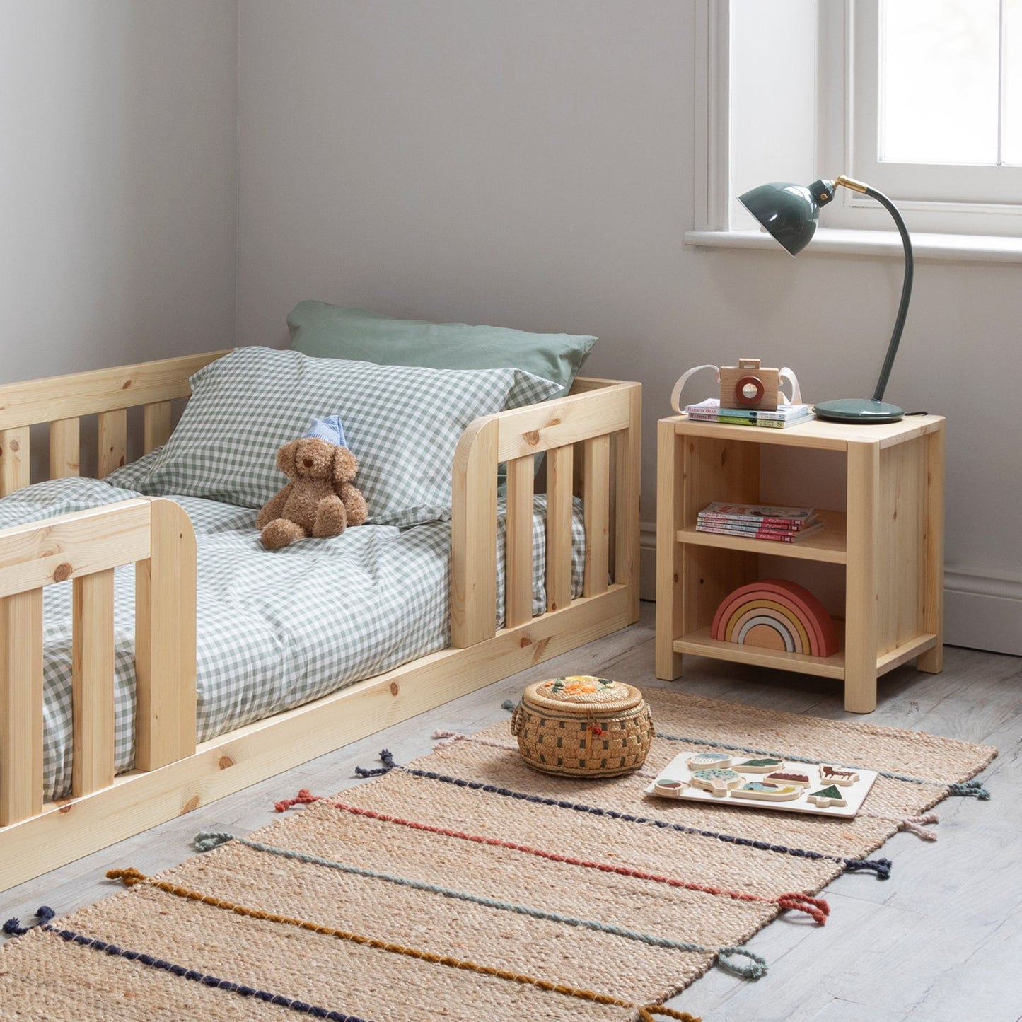 Roomix Transition Toddler Bed Natural - Roomix Beds