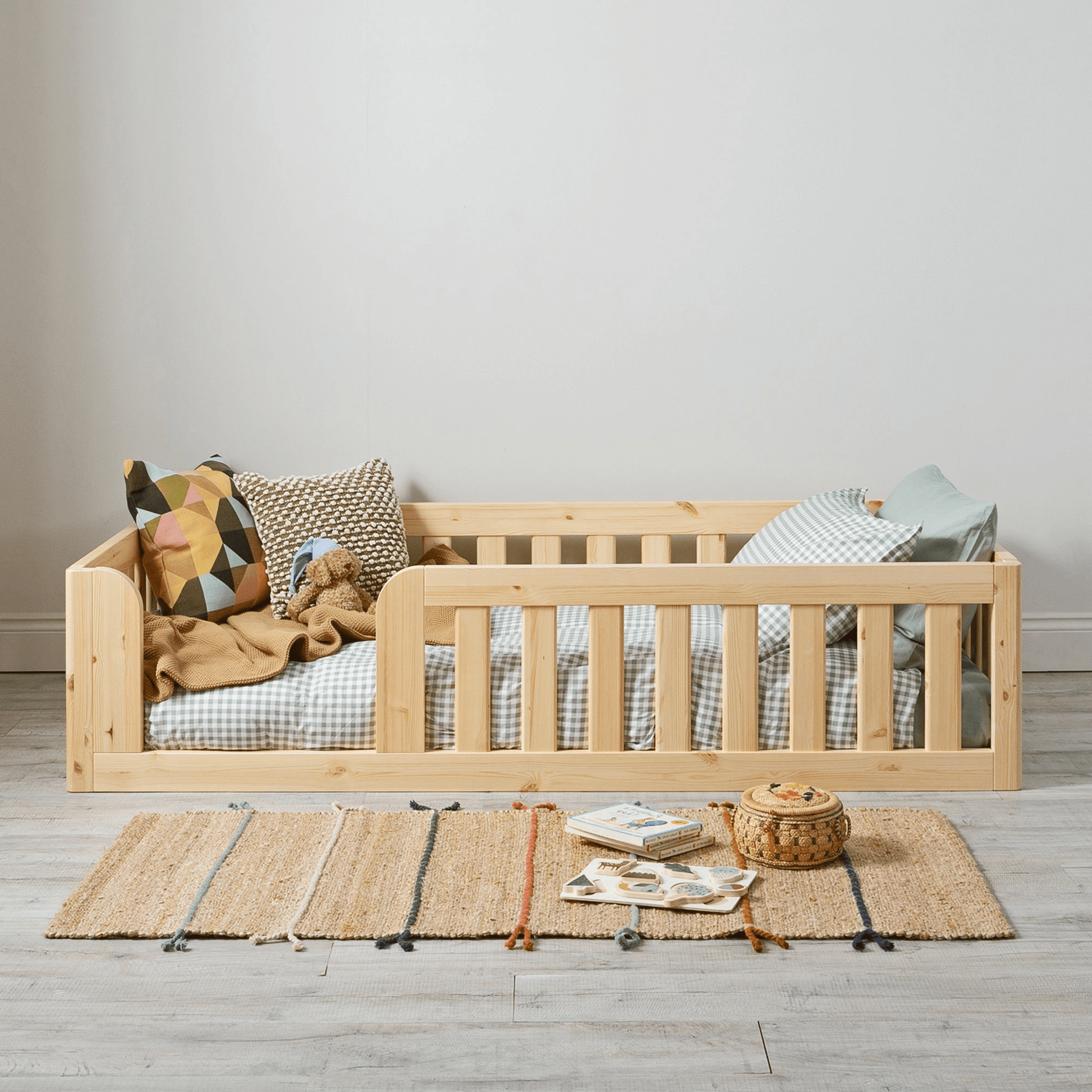Roomix Transition Toddler Bed Natural - Roomix Beds