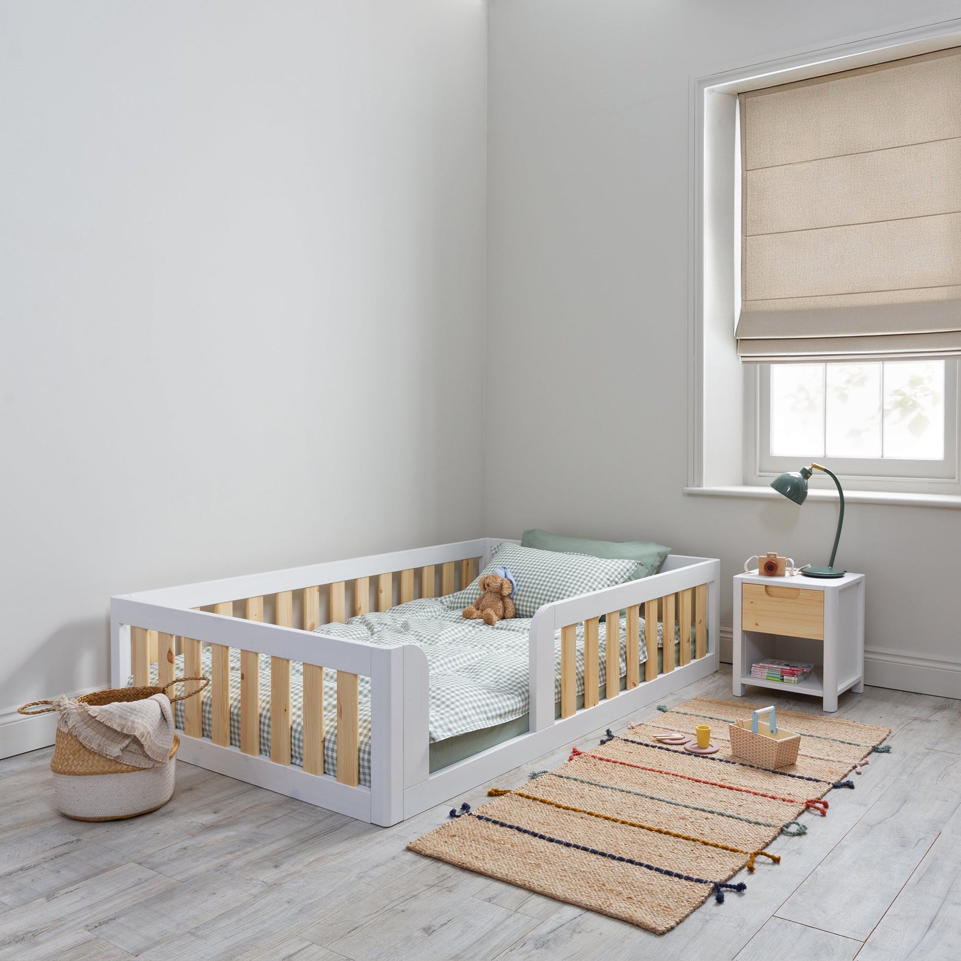 Roomix Transition Toddler Bed White - Roomix Beds