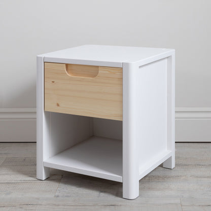 Toddler Bedside Table White - Roomix Beds